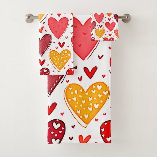 Amour Coloré Design Motif (En situation)