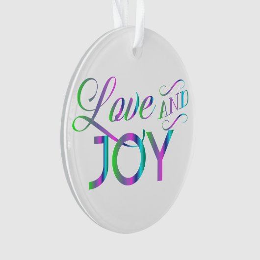 Amour Coloré Et Joie (devant)