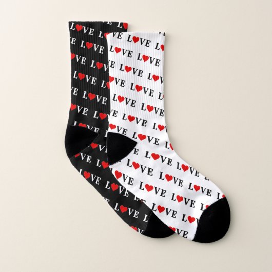 AMOUR | Correspondance miroir : Noir intérieur, Bl (Paire)