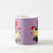 Amour d'abeille de miel - tasse (Centre)