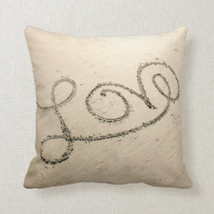 Amour Dans Le Coussin De Sable