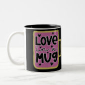 Amour Dans Une Mug Valentine (Gauche)
