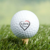 Amour de balles de golf (T-shirt Insitu)