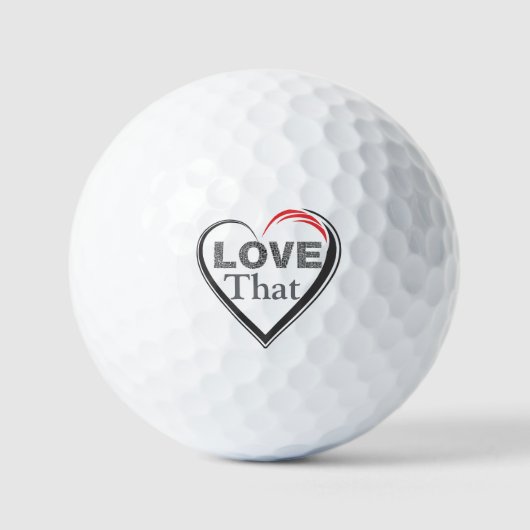 Amour de balles de golf (Recto)