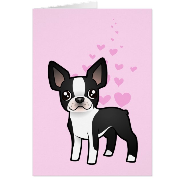 Amour de Boston Terrier (Devant)
