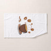 Amour de café (Serviette à main)
