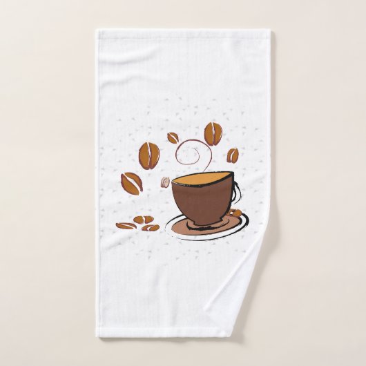 Amour de café (Serviette à main)