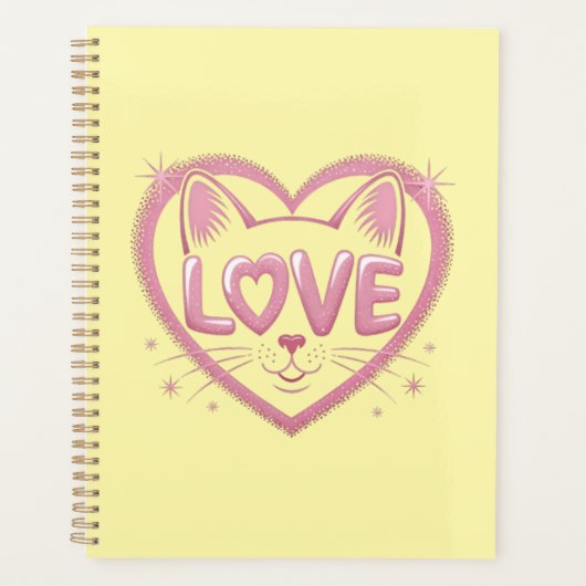 Amour de chat scintillant (Devant)
