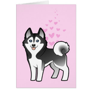Amour de chien de traîneau sibérien/Malamute