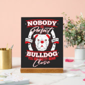 Amour de chien perfection Bouledogue (Mariage)