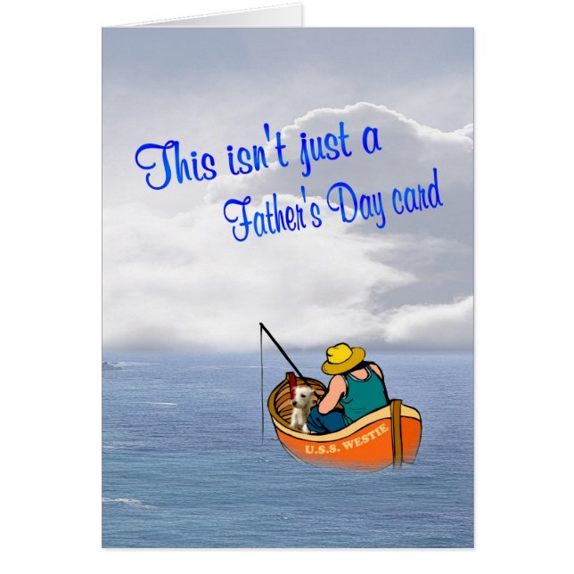 Amour de chiot sous enveloppe - version de Westie (Devant)