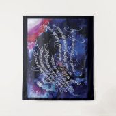 "Amour de Dieu" 80 in. x 68 in. Tenture (Devant)