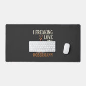 Amour de Dobermann Amateur de Chien (Clavier et souris)