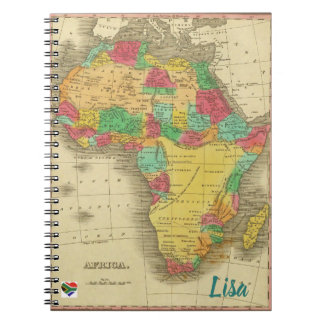 Amour de journal/de carnet de l'Afrique