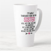 Amour de la soeur mug  (Angle droit)