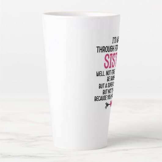 Amour de la soeur mug (Devant)