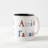 Amour de Les Misérables : Ami de l'ABC Mug (Devant droit)