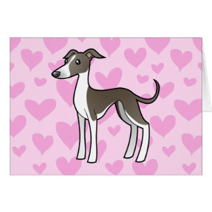 Amour de lévrier/whippet/lévrier italien