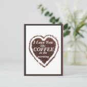 Amour de Saint-Valentin vous aimez la carte (Debout devant)