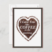 Amour de Saint-Valentin vous aimez la carte (Devant / Derrière)