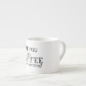 Amour de Saint-Valentin vous aimez la tasse de (Devant droit)