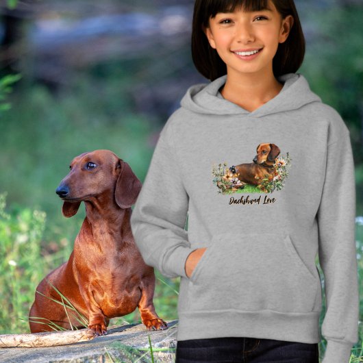 Amour de teckel marron Mon chien