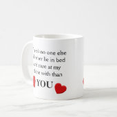 Amour de téléphone drôle - Tasse (Devant gauche)