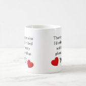 Amour de téléphone drôle - Tasse (Centre)