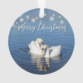 Amour des cygnes Noël (dos)