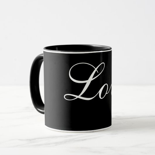 AMOUR Design MUG (Devant gauche)