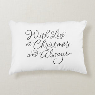AMOUR DEVANT ET NOËL DERRIÈRE COUSSIN