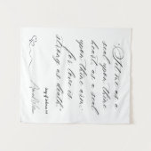 Amour divin : tapisserie de mariage (Devant (Horizontal))