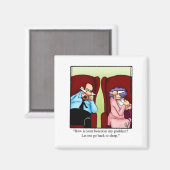 Amour drôle et mariage Humour aimant (Recto/Verso)