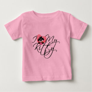 Amour du rose I mes T-shirts et cadeaux de Kitty