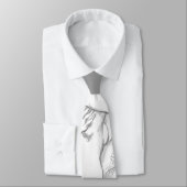 Amour Embrace Cravate Véritable Amour Art Necktie (Attaché)