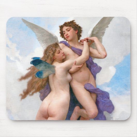 Amour en Psyche, Bouguereau Muismat (Voorkant)