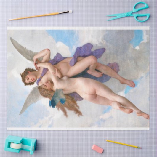 Amour en Psyche, Bouguereau Tissuepapier (Craft)
