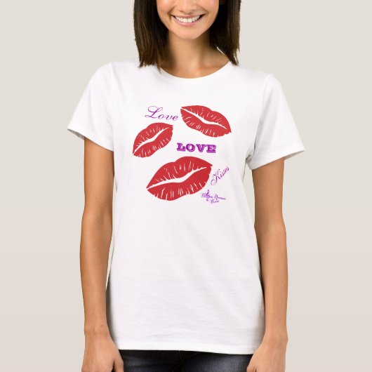 Amour et baisers Bella Flowy Circle Haut (Devant)