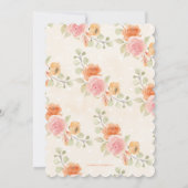 Amour et basket-ball Thème Mariage Invitations (Dos)