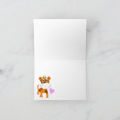 Amour et chance Valentine et carte chinoise de la (Intérieur)