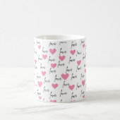 Amour et Coeurs Chérie Mug (Centre)