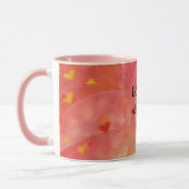 Amour et Coeurs Mug personnel (Gauche)