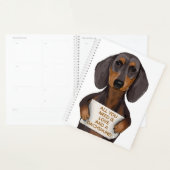 Amour et Dachshund (Devant avec enveloppe)