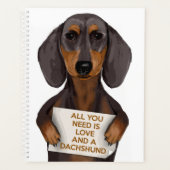 Amour et Dachshund (Devant)