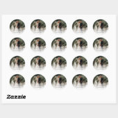 Amour et Gratitude Mariage Favoriser Stickers (Feuille)