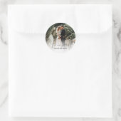 Amour et Gratitude Mariage Favoriser Stickers (Sac)