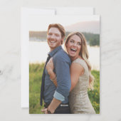 Amour et joie | Carte photo de vacances (Dos)