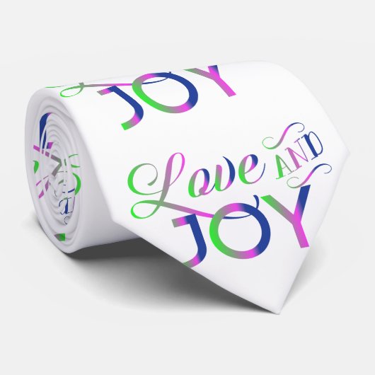 Amour Et Joie Cravate Coloré (Roulé)