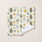 Amour et joie de Noël (Gant de toilette)