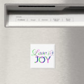 Amour Et Joie Magnet Coloré (In Situ (Lave-vaisselle))